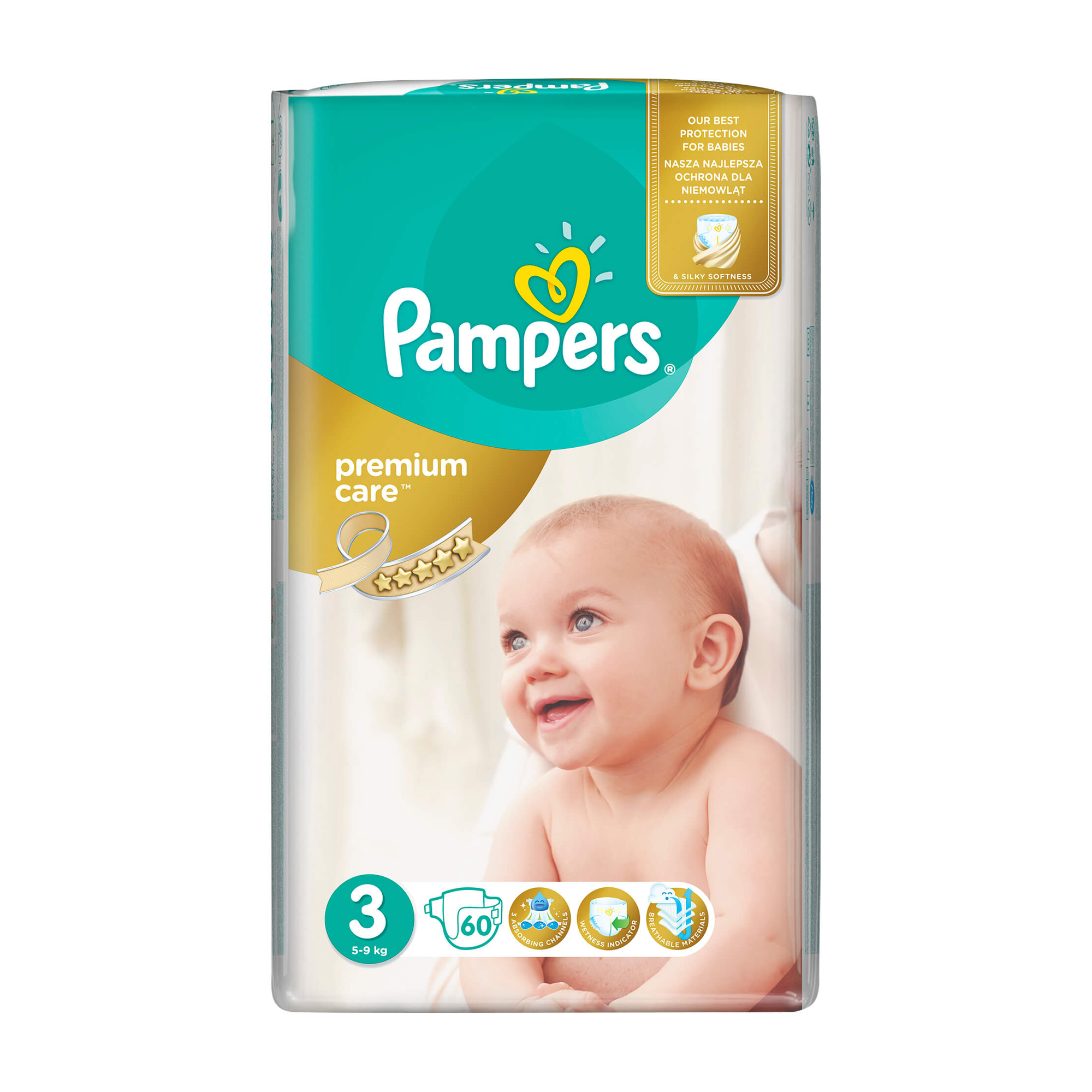 Pampers Premium Care Pelene Veli Ina Kg Komada