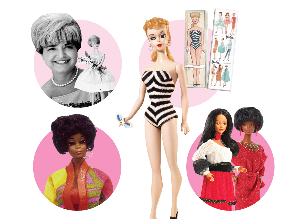Prva Barbie lutka nosila je crno bijeli kupaći kostim.