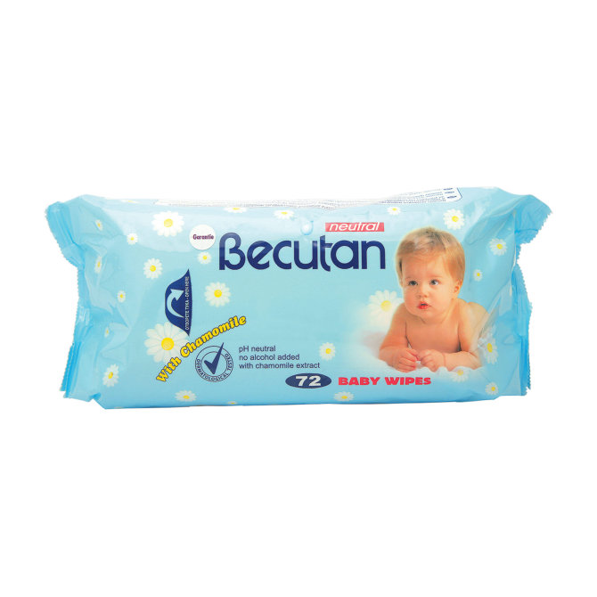 Proizvod Becutan vlažne maramice 72/1 brenda Becutan