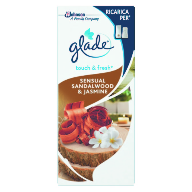 Proizvod Glade punjenje za Touch & fresh osvježivač zraka sandalovina i jasmin brenda Glade