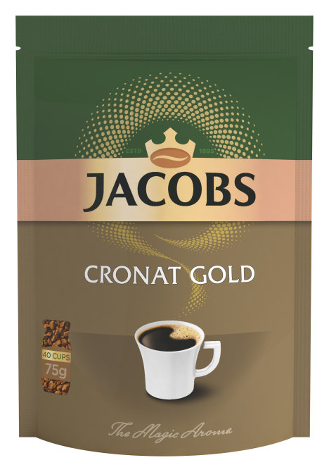 Proizvod Jacobs instant kava Cronat gold u vrećici 75 g brenda Jacobs