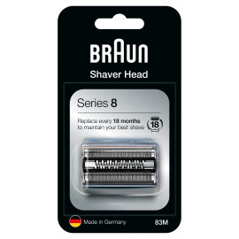 Proizvod Braun zamjenska brijaća glava 83M, mat srebrna brenda Braun
