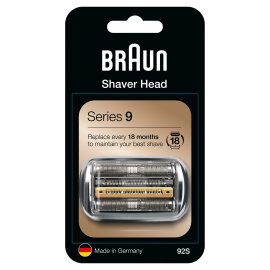 Proizvod Braun zamjenska brijaća glava 92M, srebrna brenda Braun