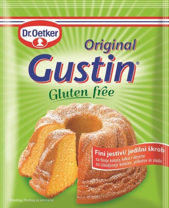 Proizvod Dr. Oetker Gustin bez glutena 80 g brenda Dr. Oetker