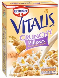 Proizvod Dr. Oetker Vitalis hrskavi jastučići od vanilije 300 g brenda Dr. Oetker