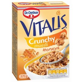 Proizvod Dr. Oetker Vitalis muesli jastučići s medom 375 g brenda Dr. Oetker