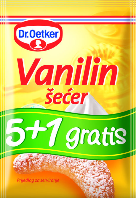 Proizvod Dr. Oetker vanilin šećer 5+1 gratis 48 g brenda Dr. Oetker