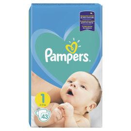 Proizvod Pampers pelene Active baby newborn veličina 1 (2-5 kg) 43 kom brenda Pampers
