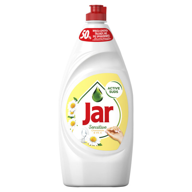 Proizvod Jar tekući deterdžent za ručno pranje posuđa Chamomile&Vitamin E 900 ml brenda Jar