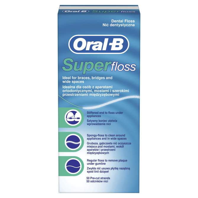 Proizvod Oral-B zubni konac Superfloss brenda Oral-B
