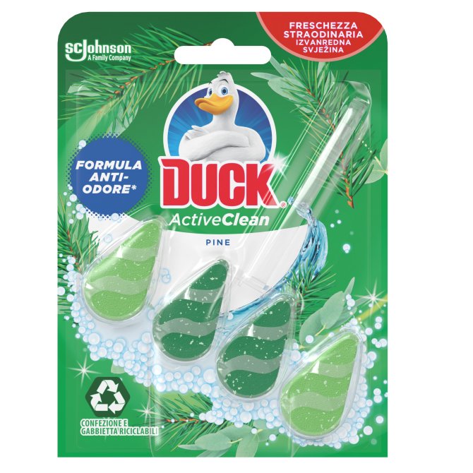 Proizvod Duck® Active Clean osvježivač za WC školjku miris pine brenda Duck