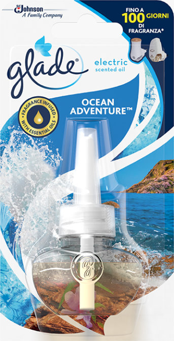Proizvod Glade punjenje za električni aparat ocean adventure brenda Glade