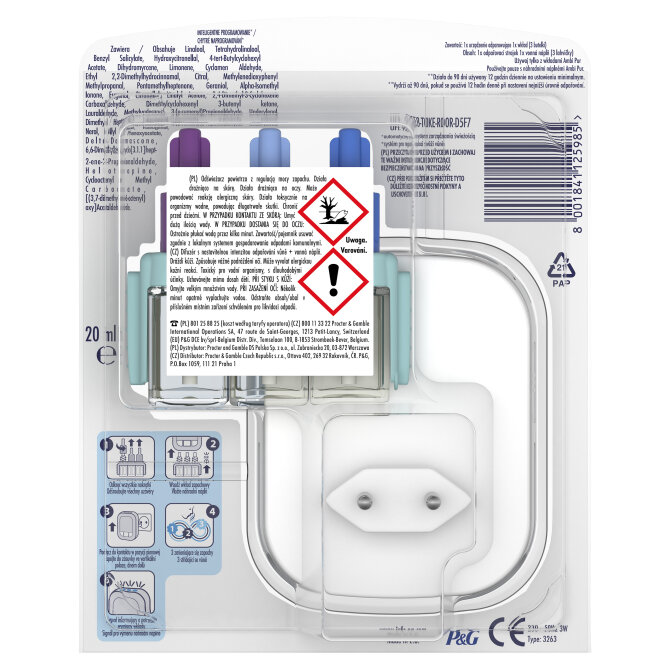 Proizvod Ambi Pur 3volution električni aparat za osvježavanje zraka Lenor Spring awakening brenda Ambi pur