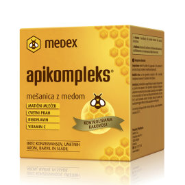 Proizvod Medex Apikompleks® mješavina s medom 250 g brenda Medex
