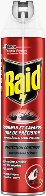 Proizvod Raid® Sprej protiv mrava i žohara s usmjerivačem 400 ml brenda Raid
