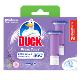 Proizvod Duck® Fresh Discs gel za čišćenje i osvježavanje WC školjke - duplo punjenje miris lavanda brenda Duck