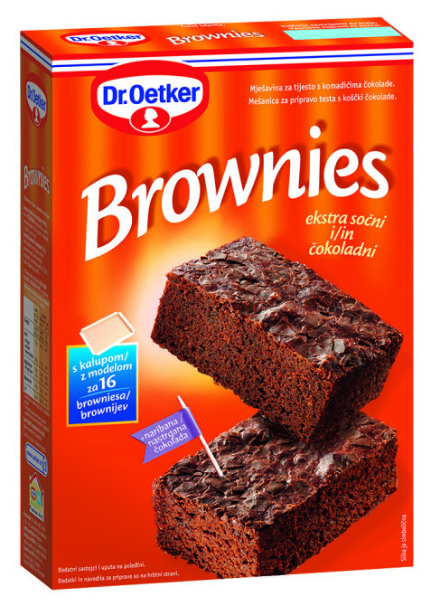Proizvod Dr. Oetker Brownies 456 g brenda Dr. Oetker