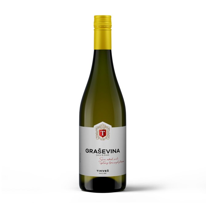 Proizvod Tikveš Graševina 0,75l brenda Tikveš