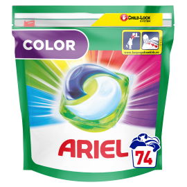 Proizvod Ariel gel kapsule color 74 komada za 74 pranja brenda Ariel
