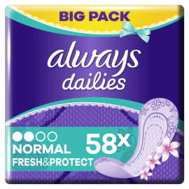 Proizvod Always Normal fresh dnevni higijenski ulošci 58 komada brenda Always