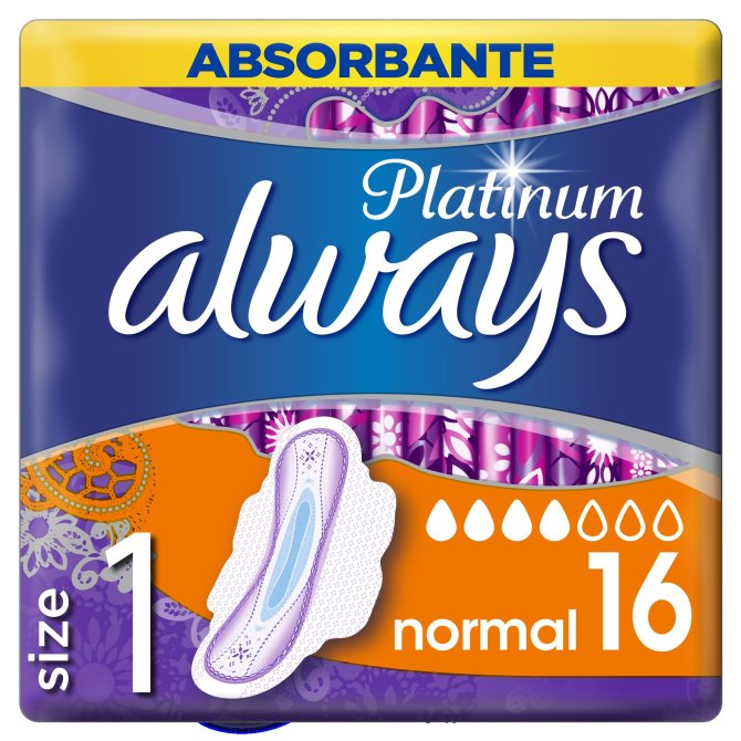 Proizvod Always Platinum normal higijenski ulošci 16 komada brenda Always