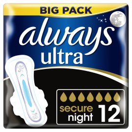 Proizvod Always Ultra Night Protection higijenski ulošci 12 komada brenda Always
