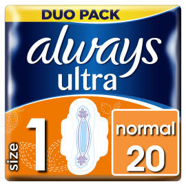 Proizvod Always Ultra Normal higijenski ulošci 20 komada brenda Always