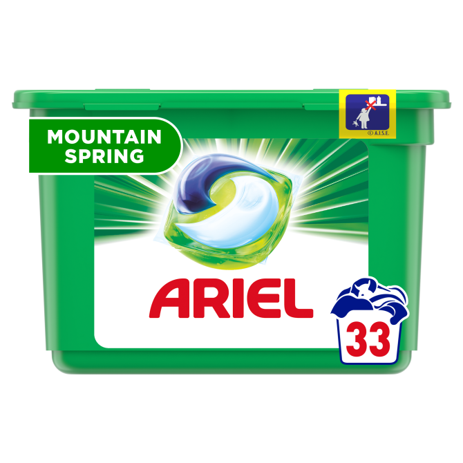 Proizvod Ariel gel kapsule Mountain Spring 33 komada za 33 pranja brenda Ariel