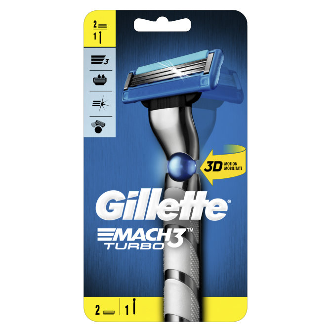 Proizvod Gillette Mach3 turbo 3D brijač brenda Gillette