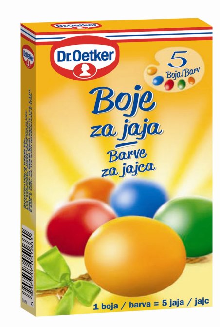 Proizvod Dr Oetker boje za jaja 3 g brenda Dr. Oetker