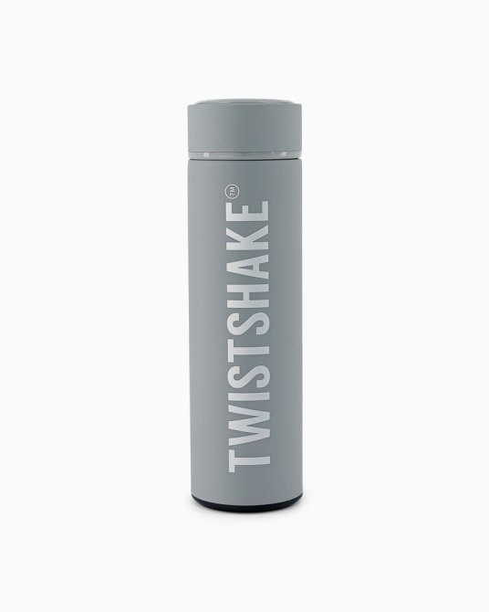 Proizvod Twistshake Termos boca 420 ml pastel siva brenda Twistshake