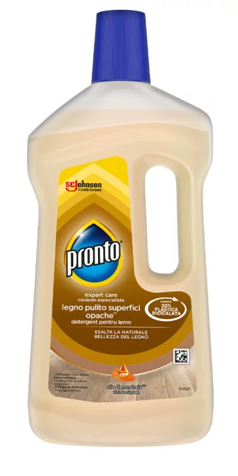 Pronto® Legno Pulito tekućina za čišćenje mat drvenih površina 750 ml