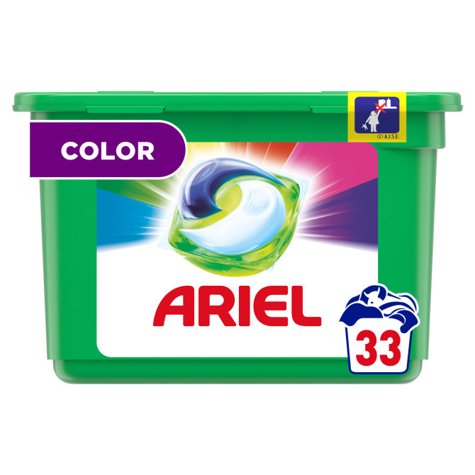Proizvod Ariel gel kapsule color 33 komada za 33 pranja brenda Ariel
