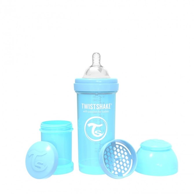 Proizvod Twistshake Anti-Colic bočica za bebe 260 ml pastel plava brenda Twistshake