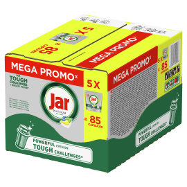 Proizvod Jar Platinum Lemon tablete za strojno pranje posuđa 5x17 megabox brenda Jar