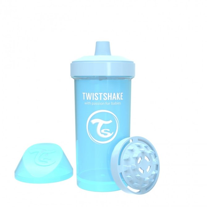 Proizvod Twistshake dječja boca 360 ml 12+m pastel plava brenda Twistshake