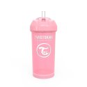 Proizvod Twistshake bočica sa slamkom 360 ml 6+m pastel roza brenda Twistshake #1