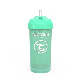 Proizvod Twistshake bočica sa slamkom 360 ml 12+m pastel zelena brenda Twistshake
