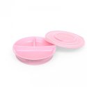 Proizvod Twistshake podjeljeni tanjurić 6+m pastel rozi brenda Twistshake #1