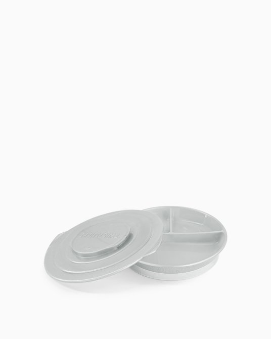 Proizvod Twistshake podjeljeni tanjurić 6+m pastel sivi brenda Twistshake