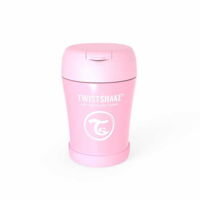 Proizvod Twistshake termo spremnik za hranu 350ml pastel rozi brenda Twistshake