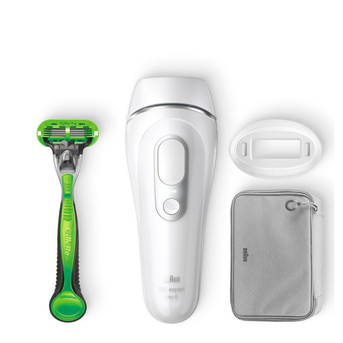 Proizvod Braun Silk-expert PL 5115 IPL MEN uređaj za dugotrajno vidljivo uklanjanje dlačica kod kuće brenda Braun