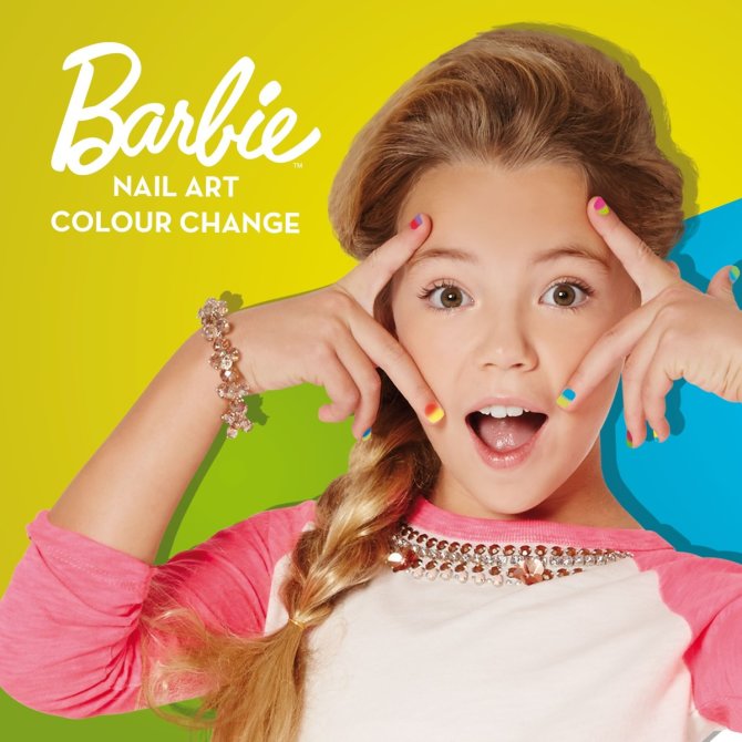 Proizvod Barbie set za nokte - promjena boje brenda Lisciani