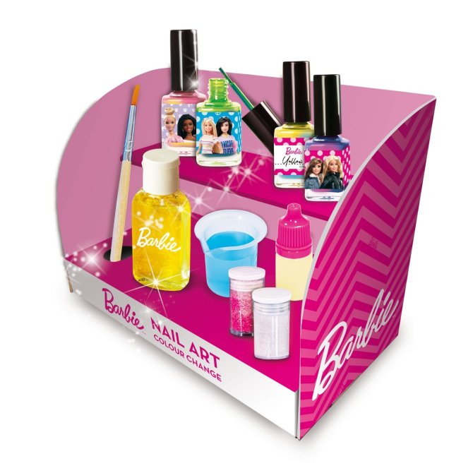 Proizvod Barbie set za nokte - promjena boje brenda Lisciani