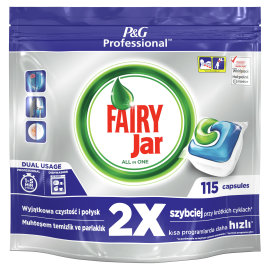 Proizvod Jar Fairy Professional tablete za strojno pranje posuđa 115 komada brenda Jar