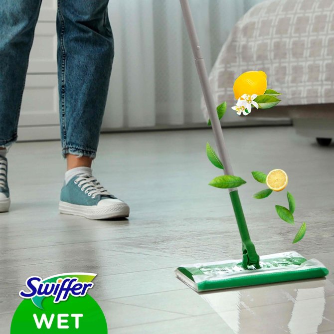 Proizvod Swiffer Sweeper vlažne maramice za pod s mirisom citrusa 10 komada brenda Swiffer