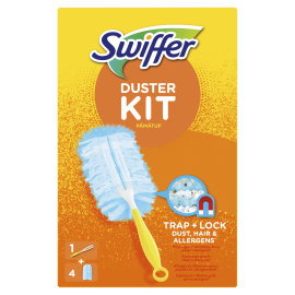 Proizvod Swiffer Komplet za brisanje prašine - 1 drška i 4 zamjenjive metlice brenda Swiffer