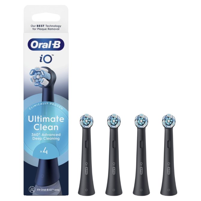 Proizvod Oral-B iO zamjenske glave Ultimate clean crna - 4 komada brenda Oral-B