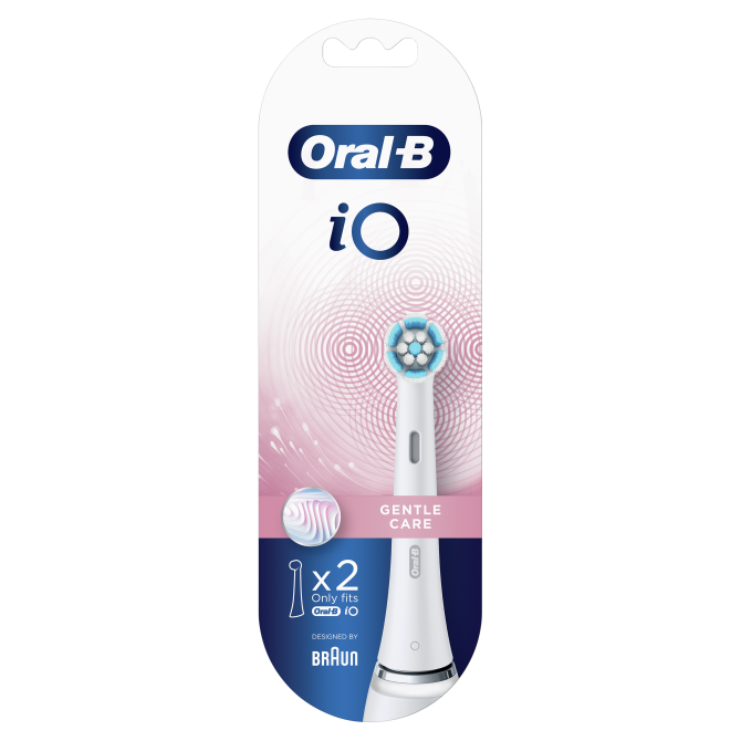 Proizvod Oral-B iO zamjenske glave Gentle care bijela - 2 komada brenda Oral-B