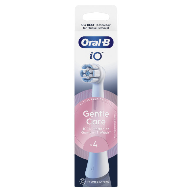 Proizvod Oral-B iO zamjenske glave Gentle care bijela - 4 komada brenda Oral-B